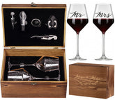 SIPBYSOP coffret ouvert montrant verres et kit, pratique pour cadeau élégant
