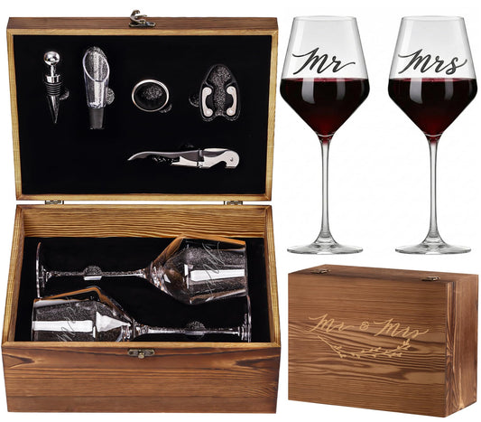 SIPBYSOP coffret ouvert montrant verres et kit, pratique pour cadeau élégant