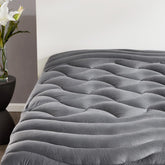 SLEEP ZONE vue avant du surmatelas montrant le design et la finition utile