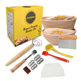 SMILLWALA vue avant du coffret montrant les deux bannetons et outils, présentation soignée