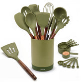 SMIRLY ensemble devant montrant 22 pièces et design vert, utilité complète