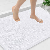 Smiry tapis de bain face avant montrant le design et confort pour un accueil chaleureux