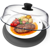 Snuvid couvercle en verre face montrant propreté et protection