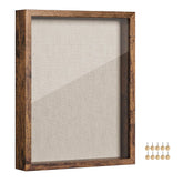 SONGMICS cadre face avant en verre pour exposition nette et protection