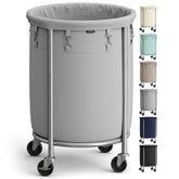 SONGMICS panier à linge face avant montrant grande capacité pratique