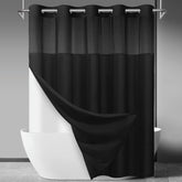 SORTTO vue de face du rideau noir 71x80 apportant élégance et protection