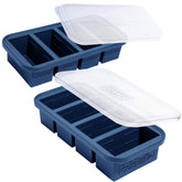 Souper Cubes packaging bleuet face visible, présente le produit et la praticité