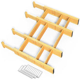 SpaceAid séparateurs face emballage montrant kit complet et avantages