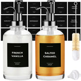 Spaceneat distributeur avant en verre noir, design élégant et dosage précis