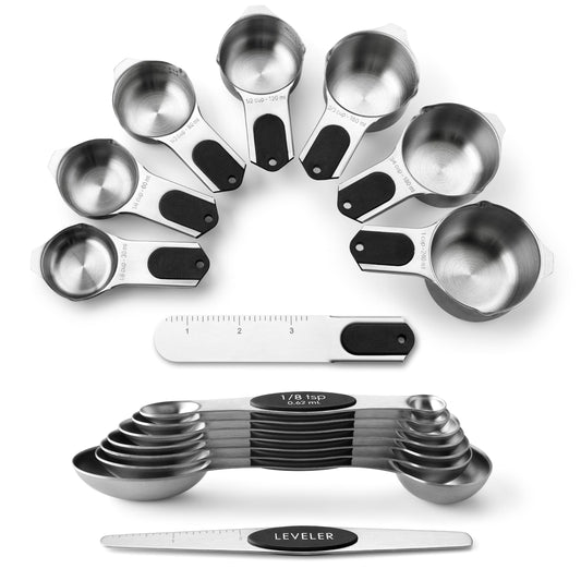 Spring Chef vue frontale de l'ensemble noir, durable et élégant