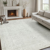 Tapis Srugn face avant béton gris apportant confort et style neutre