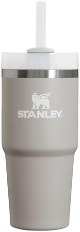 STANLEY vue avant du gobelet Quencher H2.0 affichant design compact et couleur Ash