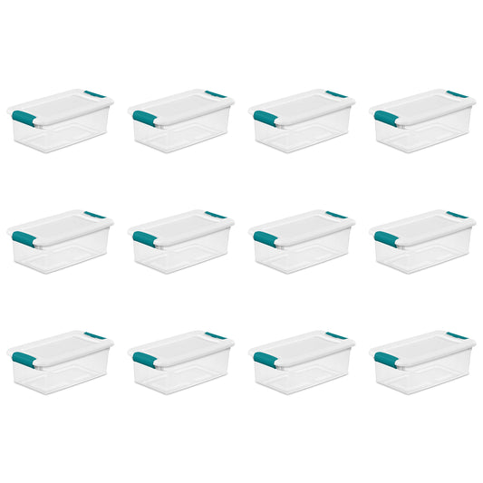 Sterilite vue avant de la boîte fermée montrant finition propre et gain de place