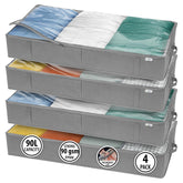 StorageExpert boîte frontale emballée montrant taille et finition — gain de place