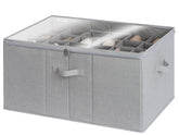 StorageWorks boîte vue de face montrant rangées organisées, gain de place