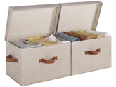 StorageWorks face avant avec couvercle montrant rangement soigné