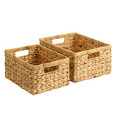 StorageWorks panier vue de face montrant design naturel et rangement élégant