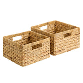 StorageWorks panier vue avant montrant design tressé et rangement immédiat