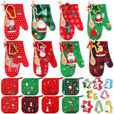 Suclain face du coffret de Noël montrant 32 pièces et motifs festifs