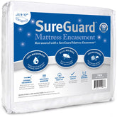 SureGuard housse matelas Twin face avant protégeant intégralement le matelas