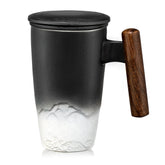 suyika tasse tomotime face avant noir élégante et pratique
