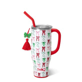 Swig Life vue avant du gobelet montrant capacité 30 oz et motif attrayant