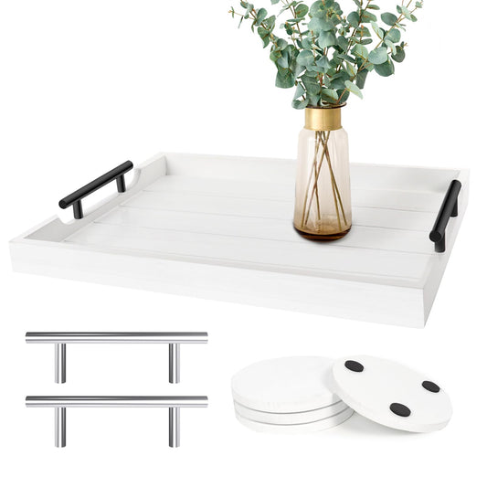 SXNOWS plateau face avant montrant forme rectangulaire et blanc élégant
