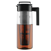 Takeya carafe face avant montrant design élégant et fonction pratique