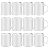 TANGLONG tasse face avant montrant surface blanche prête à personnaliser
