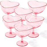 Teenyyou verre coeur face rose élégant et pratique