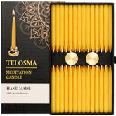 TELOSMA emballage du lot de 100 bougies prêt à offrir et protection soignée