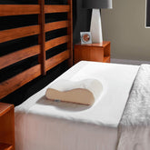 Tempur-Pedic coussin de voyage devant l'emballage montrant compacité et rangement