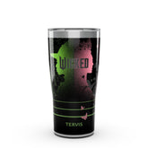 Tervis gobelet face montrant le motif Wicked et style distinctif