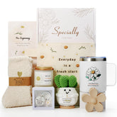 TFHESIRUUTFH coffret entier ouvert montrant tous les articles et émotion