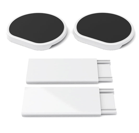 The Lazy Susan Revolution vue face avant du pack extension montrant rails et plateaux utiles