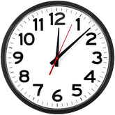 The Ultimate Wall Clock vue de face, lisibilité instantanée
