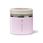 ThermoFlask vue frontale en Blush Sandstone montrant design durable et transport facile