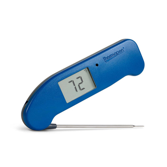 ThermoWorks Thermapen ONE face avant montrant écran lisible et précision