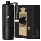 TIMEMORE vue avant du moulin montrant design tout métal et finition premium