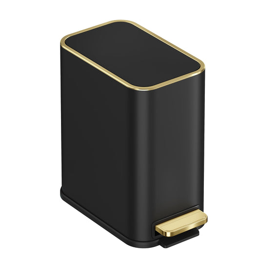TIPGO vue avant de la poubelle compacte montrant son design élégant et gain de place