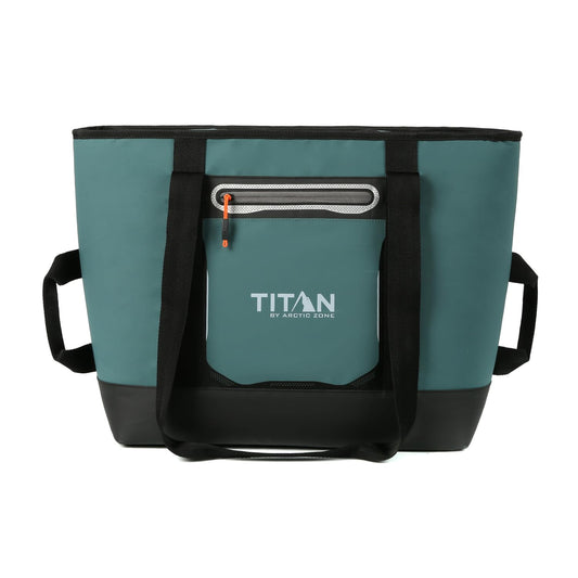 Titan by Arctic Zone face avant du sac isotherme Jungle Hunt montrant capacité et design