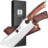 TIVOLI cleaver face avant montrant la lame et la poignée pour une coupe précise