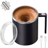 TLINNA Daik Black face avant montrant la tasse prête à mélanger