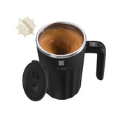 TLINNA mug face avant montrant design compact et portabilité