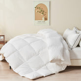 TOPGREEN couette queen face avant montrant l'apparence moelleuse pour confort