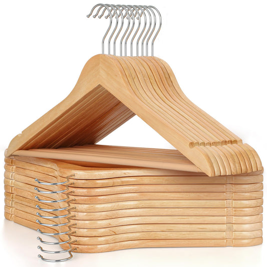 TOPIA HANGER face avant du lot de 20 avec emballage pratique et gain de place