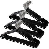Tosnail lot de 50 cintres métalliques noirs, gain de place et rangement uniforme