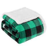 Touchat couverture face avant montrant motif buffalo plaid et confort esthétique