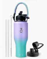 Trebo bouteille face avant montrant le design et grand volume pratique