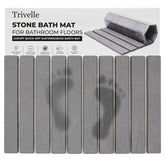 Trivelle tapis de bain vue avant montrant surface lisse et design épuré, apporte sécurité